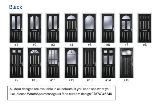 Made measure composite door - measure,
