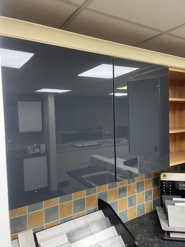 Gloss anthracite mdf - anthracite,