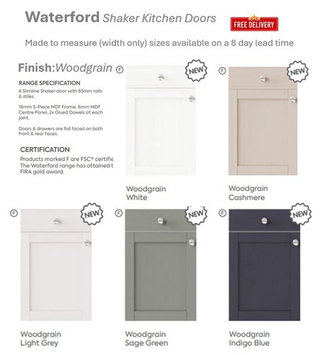 Waterford woodgrain shaker - woodgrain,